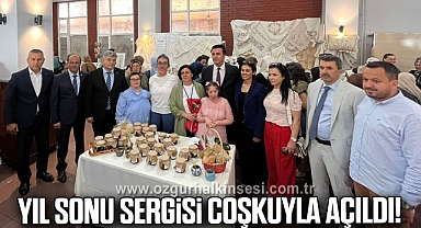 Yıl Sonu Sergisi Coşkuyla Açıldı!