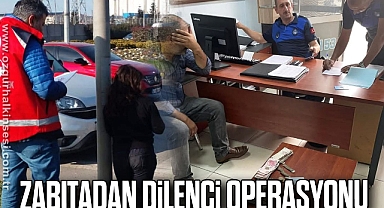 Zabıtadan Dilenci Operasyonu