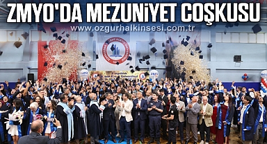 ZMYO'da Mezuniyet Coşkusu