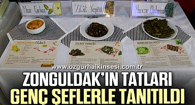 Zonguldak’ın Tatları Genç Şeflerle Tanıtıldı