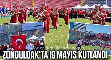 Zonguldak'ta 19 Mayıs kutlandı