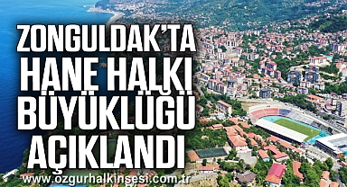 Zonguldak’ta hane halkı büyüklüğü açıklandı