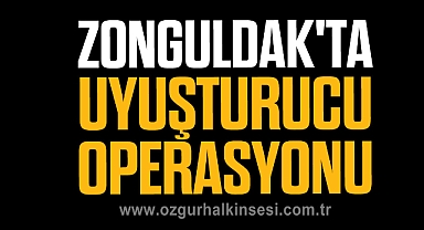 Zonguldak'ta Uyuşturucu Operasyonu