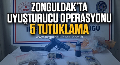 ZONGULDAK'TA UYUŞTURUCU OPERASYONU