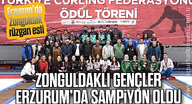 Zonguldaklı gençler Erzurum’da şampiyon oldu