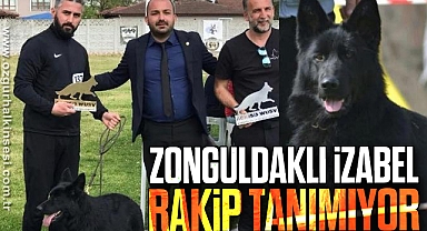 ZONGULDAKLI İZABEL RAKİP TANIMIYOR
