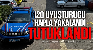 120 Uyuşturucu Hapla Yakalandı: Tutuklandı