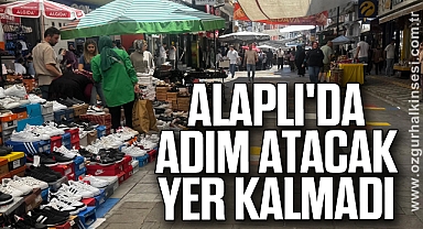 Alaplı'da adım atacak yer kalmadı