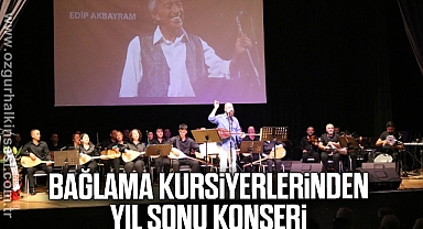 Bağlama Kursiyerlerinden Yıl Sonu Konseri