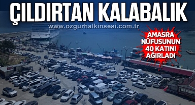BAYRAMDA ÇILDIRTAN KALABALIK