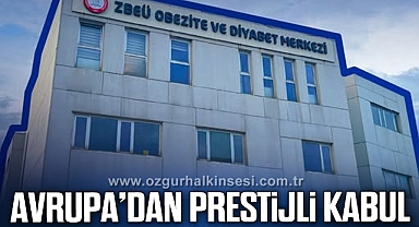 BEUN Obezite ve Diyabet Uygulama ve Araştırma Merkezine Avrupa'dan Prestijli Kabul