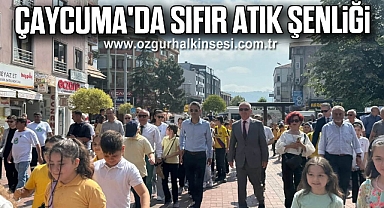 Çaycuma'da Sıfır Atık şenliği