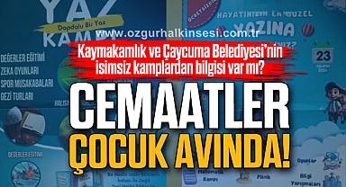 CEMAATLER ÇOCUK AVINDA!