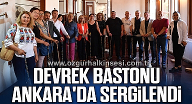 Devrek Bastonu Ankara'da sergilendi