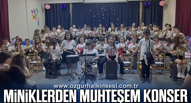 Dr. Dervis Nihat Arkat İlkokulu'nda MUHTEŞEM KONSER