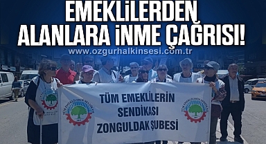 Emeklilerden Alanlara İnme Çağrısı!