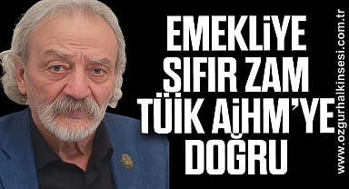 EMEKLİYE SIFIR ZAM; TÜİK, AİHM’YE DOĞRU
