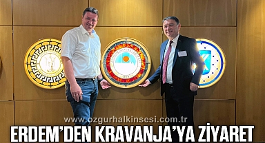 ERDEM'DEN KRAVANJA'YA ZİYARET