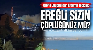 Ereğli sizin çöplüğünüz mü?