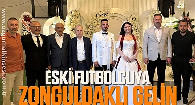 ESKİ FUTBOLCUYA ZONGULDAKLI GELİN