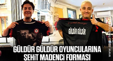 Güldür Güldür Oyuncularına Şehit Madenci Forması