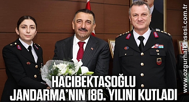 Hacıbektaşoğlu, Jandarma’nın 186. yılını kutladı