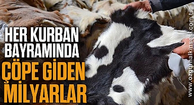 Her Kurban Bayramında Çöpe Giden Milyarlar