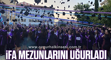 İFA MEZUNLARINI UĞURLADI