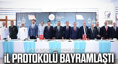 İl Protokolü Bayramlaştı