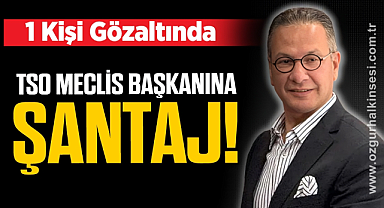 Karabük'te Adnan Çebi'ye şantaj iddiası: 1 gözaltı