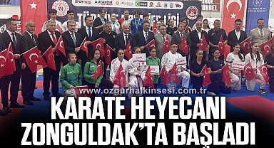 Karate Premier Ligi heyecanı Zonguldak’ta başladı