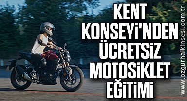 Kent Konseyi'nden Ücretsiz Motosiklet Eğitimi