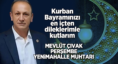 Kurban Bayramı'nı kutladı