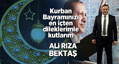Kurban Bayramı'nı kutladı
