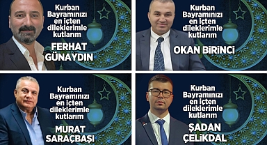 KURBAN BAYRAMI'NI KUTLADILAR