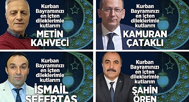 KURBAN BAYRAMI'NI KUTLADILAR