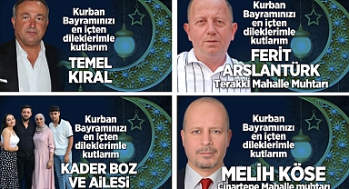 KURBAN BAYRAMI'NI KUTLADILAR