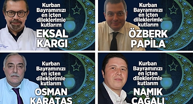 KURBAN BAYRAMI'NI KUTLADILAR