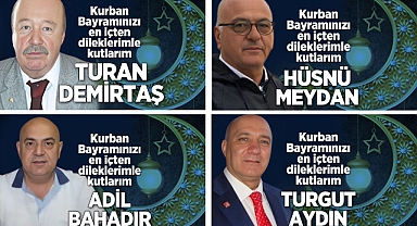 KURBAN BAYRAMI'NI KUTLADILAR