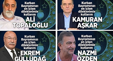 KURBAN BAYRAMI'NI KUTLADILAR
