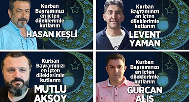 KURBAN BAYRAMI'NI KUTLADILAR