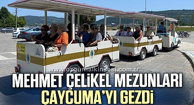 Mehmet Çelikel mezunları Çaycuma’yı gezdi