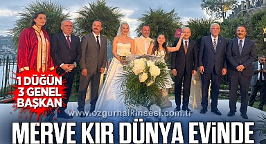 Merve Kır dünya evinde