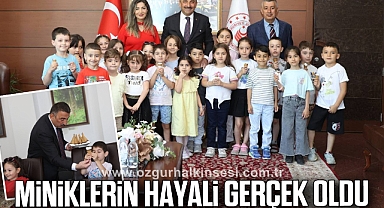 Miniklerin Hayali Gerçek Oldu