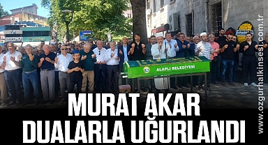 Murat Akar Dualarla Uğurlandı