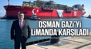 Rektör, Osman Gazi’yi Filyos Limanı’nda Karşıladı