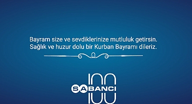 SABANCI KURBAN BAYRAMI'NI KUTLADI