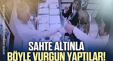Sahte altınlarla 8 ilde dolandırıcılık yapan çift tutuklandı