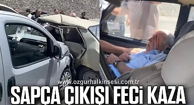 SAPÇA ÇIKIŞI FECİ KAZA