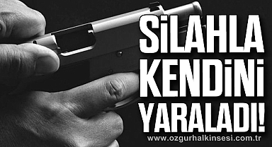 Silahla Kendini Yaraladı!